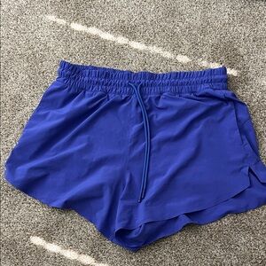 Women's Purple Athletic Shorts